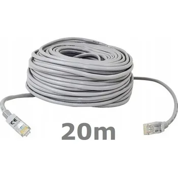 Síťový kabel Síťový kabel LAN Ethernet kroucená dvoulinka RJ45 UTP 20m Cat5E