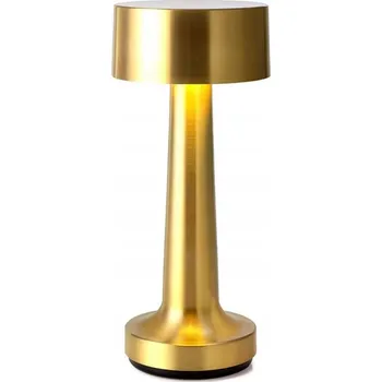 Lampička LED Lampa 3W 40lm CCT měnitelná barva dekorativní osvětlení zlatá kovová