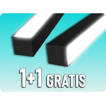 LED LINEÁRNÍ PŘISAZENÉ SVÍTIDLO 40W, 4000LM, 120CM, ČERNÉ, 1+1 zdarma! [SLI047301CCT_PW]