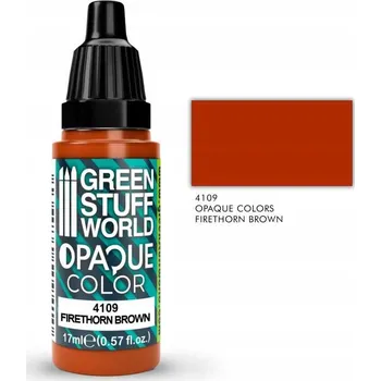Vodová barva Neprůhledné barvy - Hnědá Barva Firethorn 17 ml GSW