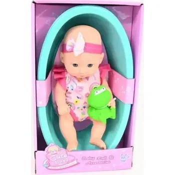 Panenka PANENKA MIMINKO VE VANIČCE S GUMOVOU ŽABKOU PRO MIMINKO