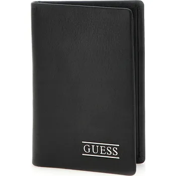 Peněženka Peněženka Guess , pravá kůže, černá - muž