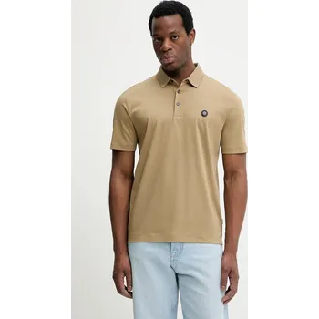Pánské tričko Bavlněné polo tričko BOSS C-Parris 01 50555829 zelená 81E, vel. XXL