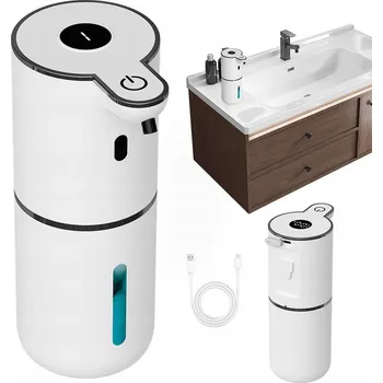 Dávkovač mýdla DÁVKOVAČ MÝDLA AUTOMATICKÝ PĚNOVÝ DO KUCHYNĚ A KOUPELNY S USB