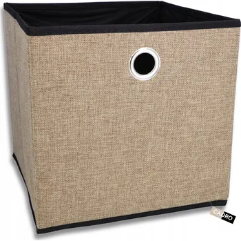 Úložný box Organizér do skříně 30x30 koš textilní úložný box na oblečení kalhoty deky