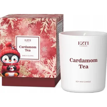 Svíčka Sójová vonná svíčka kardamomový čaj ezti