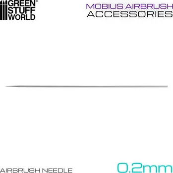 RC vybavení Airbrush jehla Gaahleri 0,2mm pro Mobius (1 ks)
