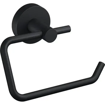 TESA MOON BLACK držák toaletního papíru, nástěnný, černá