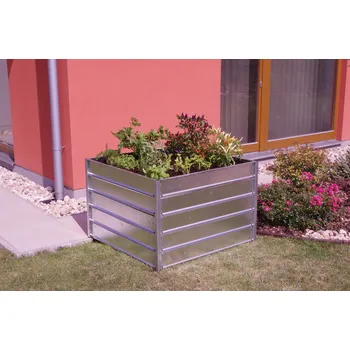 Vyvýšený záhon LIMES Vyvýšený záhon VZ 8-8-5 kovový 84 x 84 x 73,5 cm
