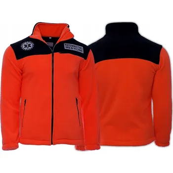 Pánská mikina Fleece mikina Polar FLUO pro záchranáře, lékaře a zdravotníky