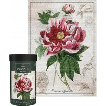 Puzzle Puzzle Botanická Pivoňka 1000 dílků