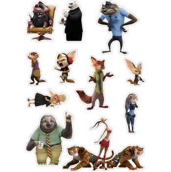 Jedlá dekorace na dort ZOOTROPOLIS_09 Materiál: Jedlý papír