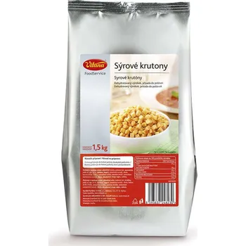 Sýrové krutony 1,5kg Vitana minimální trvanlivost do 8/9/25