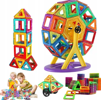 ostatní stavebnice Stavebnice 120 plastových dílků pro děti od Věk 3+