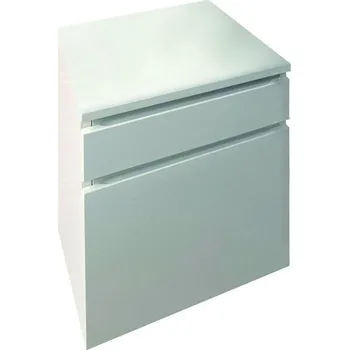 CONCEPT 150 skříňka pod umyvadlo 40,1x36x67,6 cm, 1 dvířka, 1 zásuvka, panty vpravo, bílá