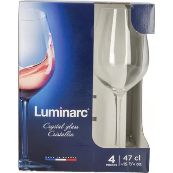 Sklenice Sada sklenic na víno Luminarc x4 kusy