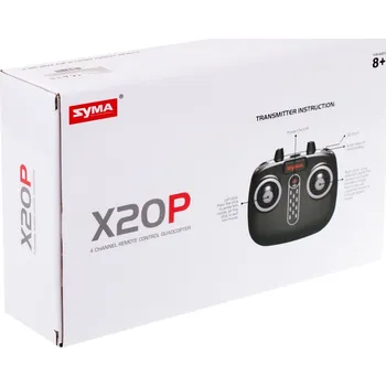 Dron RC DRON SYMA X20P 2,4GHZ RTF 360° DÁLKOVĚ OVLÁDANÝ