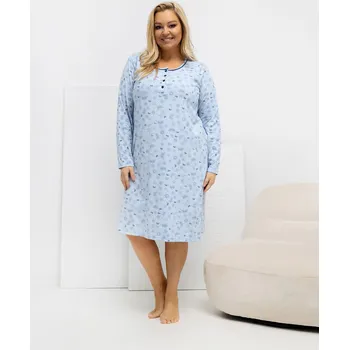 DU KN noční košile FP 604.10 světle modrá 2XL