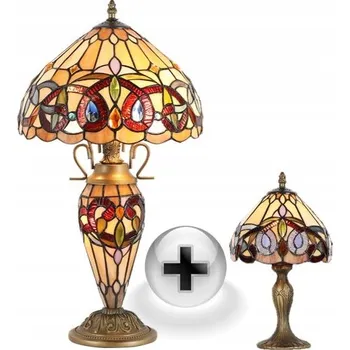 Lampička Tiffany obývací lampa dárek 21