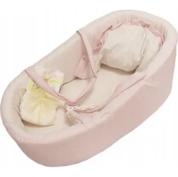 Doplněk pro panenku Nosítko s polštářkem a příslušenstvím pro panenku do 42 cm Antonio Juan 92006J