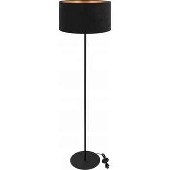 Stojací lampa Stojací lampa KBM Luna Velvet E27 40 W černá