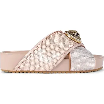 Dámské pantofle Pantofle Kurt Geiger London Chelsea Cross Strap 3973153609 béžová 80X, EUR 41