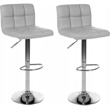 Barová židle Barová Židle FH Angel , odstíny šedé, 109 cm, umělá kůže