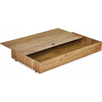 Úložný box Úložný box na povlečení LittleSky by H.Klupś hnědý 120x60 cm na kolečkách