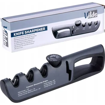 Čtyřfázový Brousek na nože Vilde 259304 s nastavitelným úhlem ostření