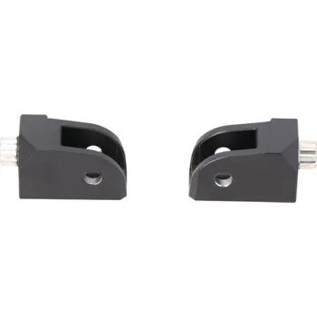 Mounting kit for EVO footrest Black. Triumph Tiger 800/ 900/ 1200, Scram 1200.