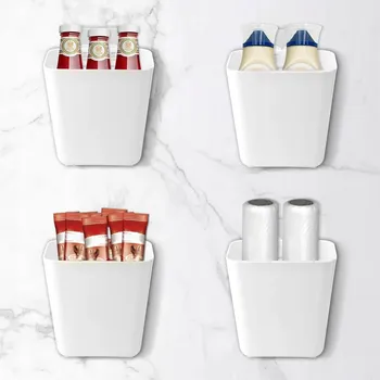 Úložný box ZÁVĚSNÝ KUCHYŇSKÝ ORGANIZÉR Z PLASTU NA DVEŘE SKŘÍŇKY - ÚLOŽNÝ BOX NA PŘÍSLUŠENSTVÍ