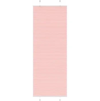 Prostěradlo Plisovaná roleta 80x200 cm růžová, 100% polyester, montáž na stěnu nebo b