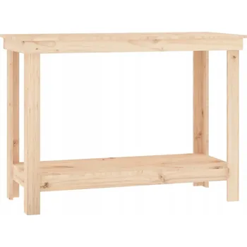 Pracovní stůl z masivní borovice 110x50x80 cm