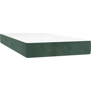 Matrace Taštičková matrace relaxační 90x220 bílo-tmavě zelená