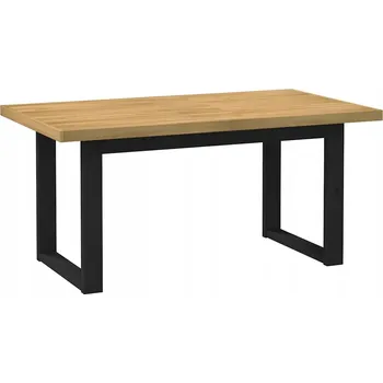 Jídelní stůl Jídelní stůl NOAIN z masivního borovicového dřeva, 160 x 90 x 75 cm, přírodní