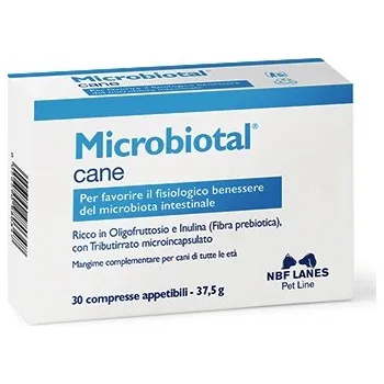 Doplněk stravy pro psy NBF Lanes tablety pro podporu metabolismu, 30 tablet