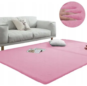 Koberec Koberec Rabbit plyšový protiskluzový imitace králičí kožešiny 120x170