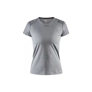 Dámské oblečení CRAFT ADV Essence Slim SS W tmavě šedá 1908767-975000 L; Šedá triko + DÁREK DLE VÝBĚRU!