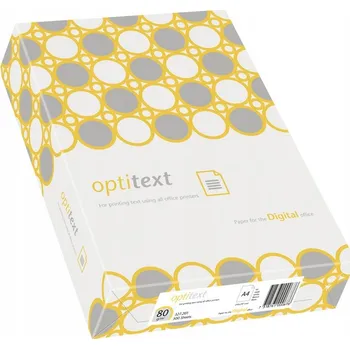 Kancelářský papír Kancelářský papír kancelářský A4 80g 500 listů Optitext
