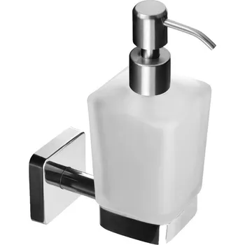 CONCEPT 150 dávkovač tekutého mýdla, nástěnný, sklo, nerez ocel