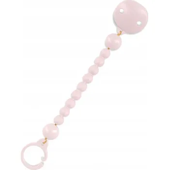 Suavinex Silikonový klip na dudlík - růžový - Colour Essence