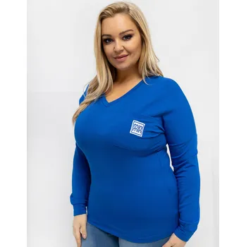 Dámská halenka Halenka RV BZ A 161.63 kobaltově modrá jedna velikost