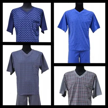 Pánské oblečení Pánské pyžamo s krátkým rukávem BAVLNA R 170 M SUTEX