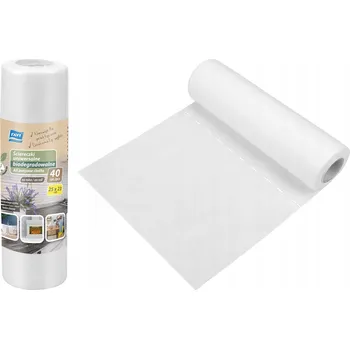 Utěrka UTĚRKY V ROLI BIO eko bílé univerzální na mytí a čištění 40ks