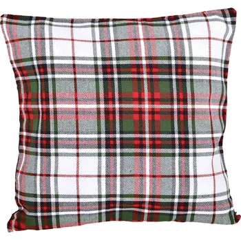 Vánoční povlak bavlna Kostka zelená 20400 40x40 cm