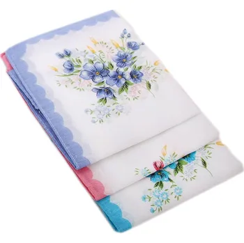 Dámský kapesník L26 bal 6 ks - tisk