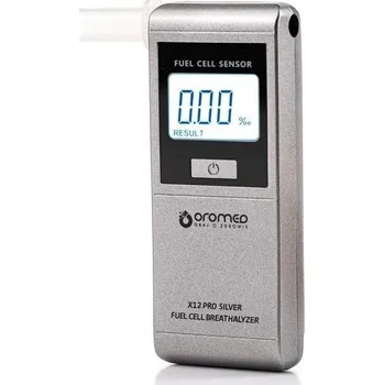 Alkohol tester Oromed X12 PRO stříbrný