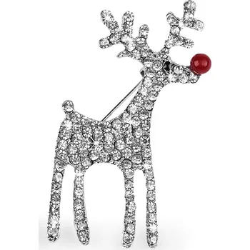 Brož Stoklasa 360463_245916_131364 sob stříbrná/červená