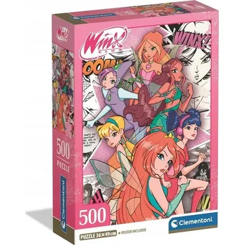 Puzzle Puzzle 500 dílků Compact Winx