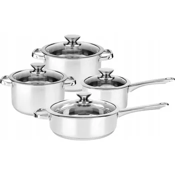 Sada hrnců Florina Dover nerezová ocel 8 dílů
